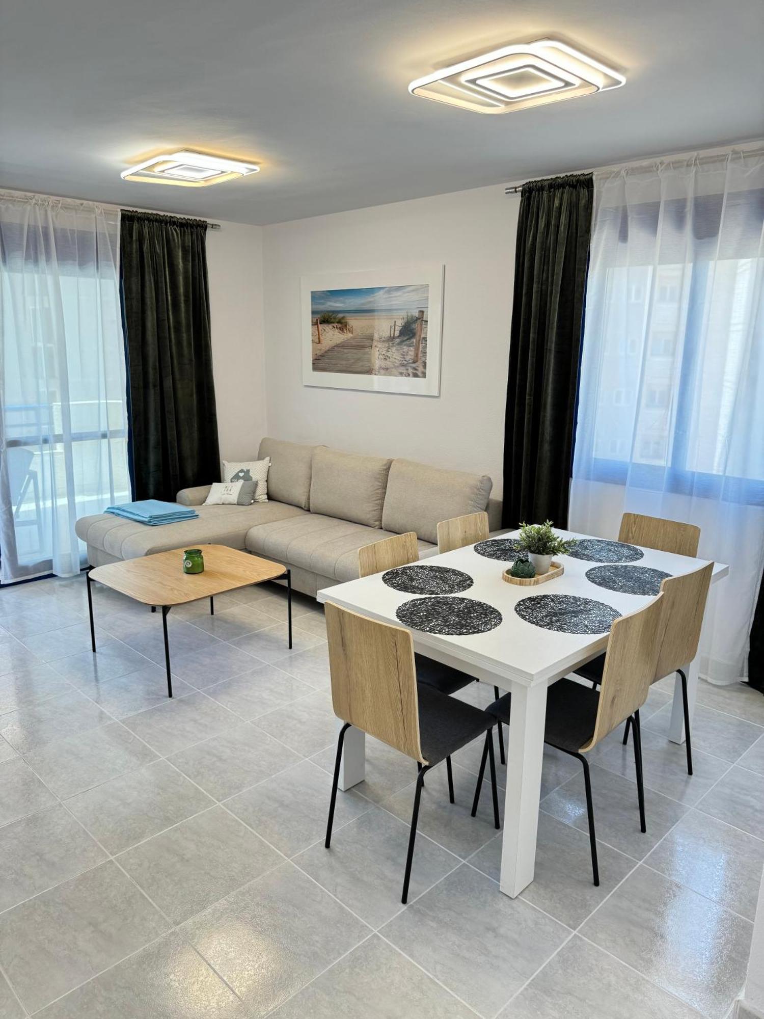 Calpe Beach Apartment II Turquesa Beach Ifach Bagian luar foto