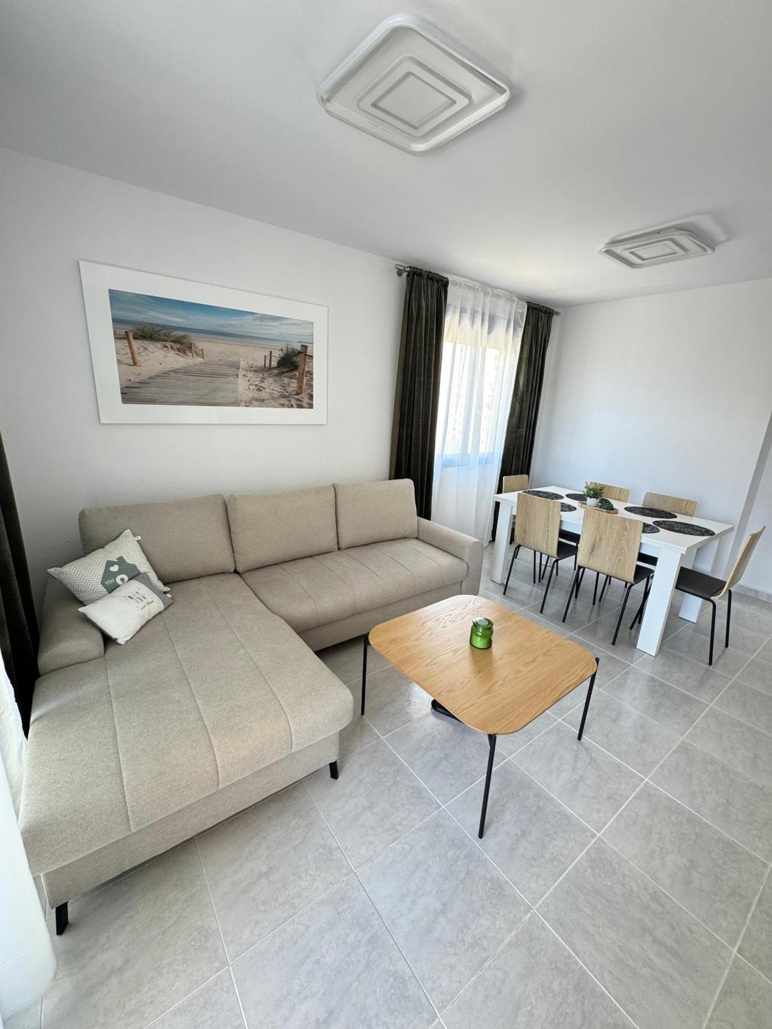 Calpe Beach Apartment II Turquesa Beach Ifach Bagian luar foto